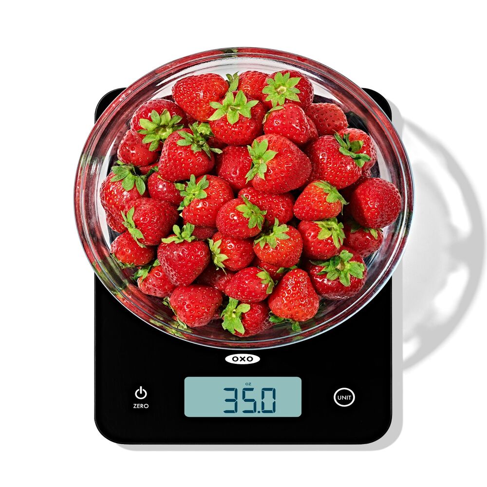 OXO Good Grips 22 lb Everyday Glass Food Scale L4