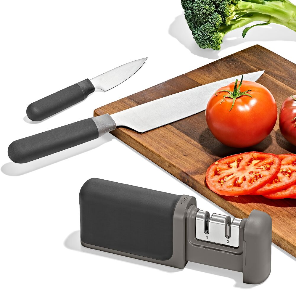 3-Piece Knife & Sharpener Set Y4