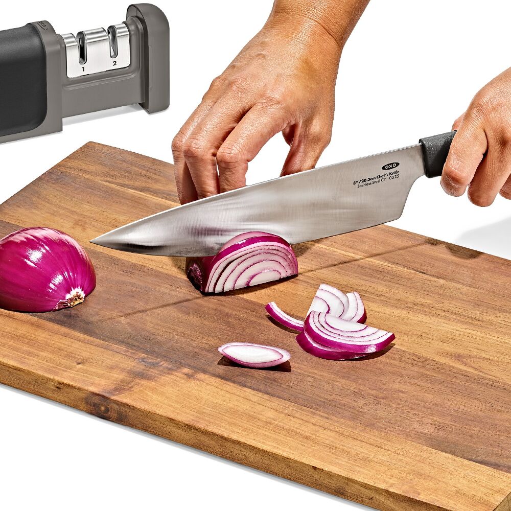 3-Piece Knife & Sharpener Set Y4