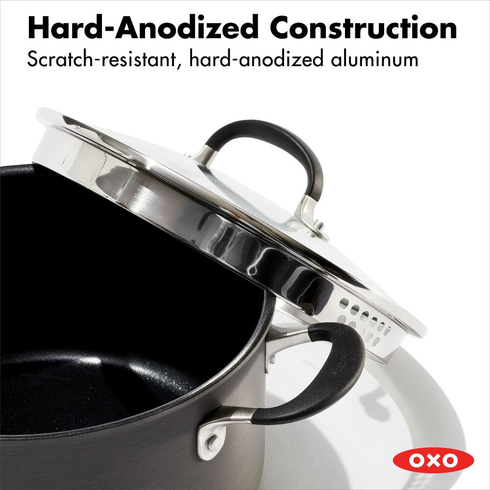 Non-Stick 6-Quart Stock Pot with Lid L7