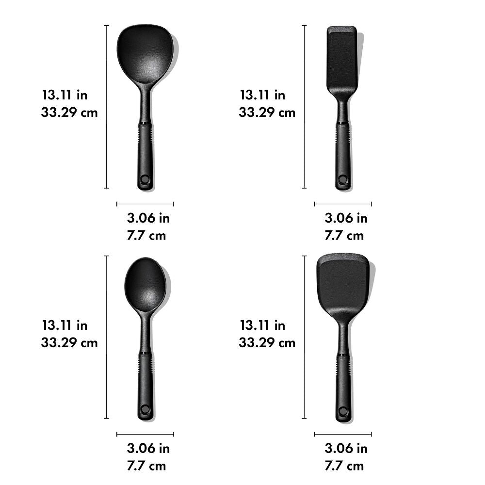 4-Piece Nylon Mini Utensil Set M4