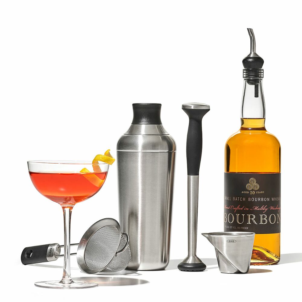 Steel 6-Piece Barware Set C2