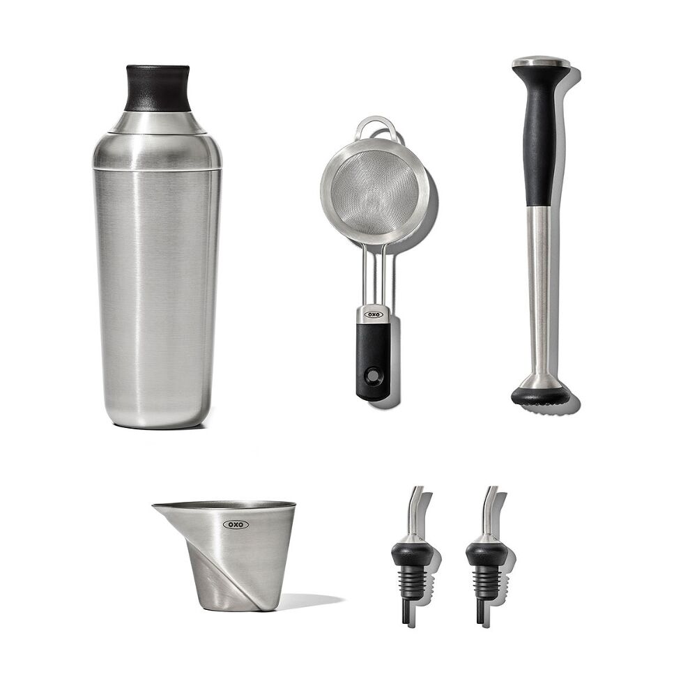 Steel 6-Piece Barware Set C2