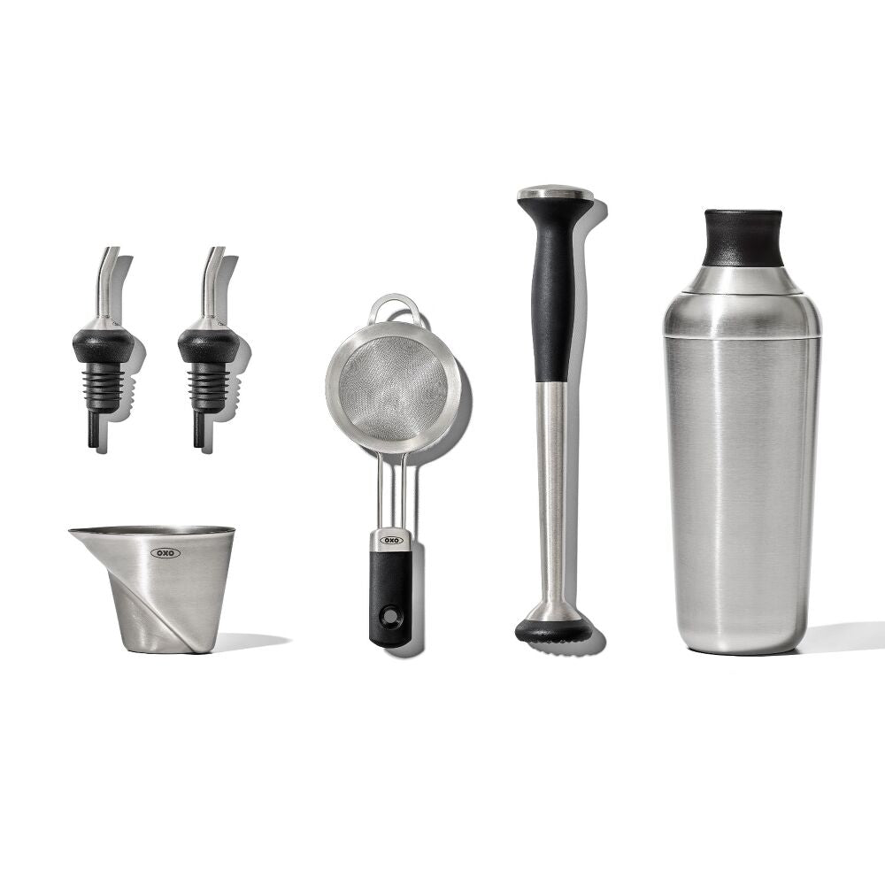 Steel 6-Piece Barware Set C2