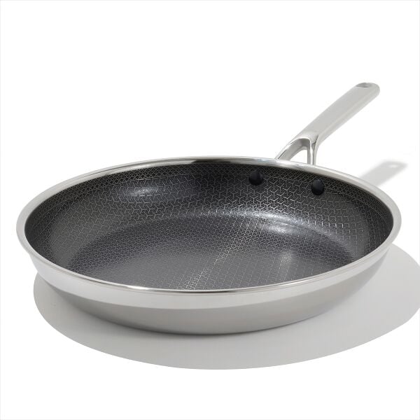 Trident Hybrid Non-Stick Stainless Steel 12 in Fry Pan R8