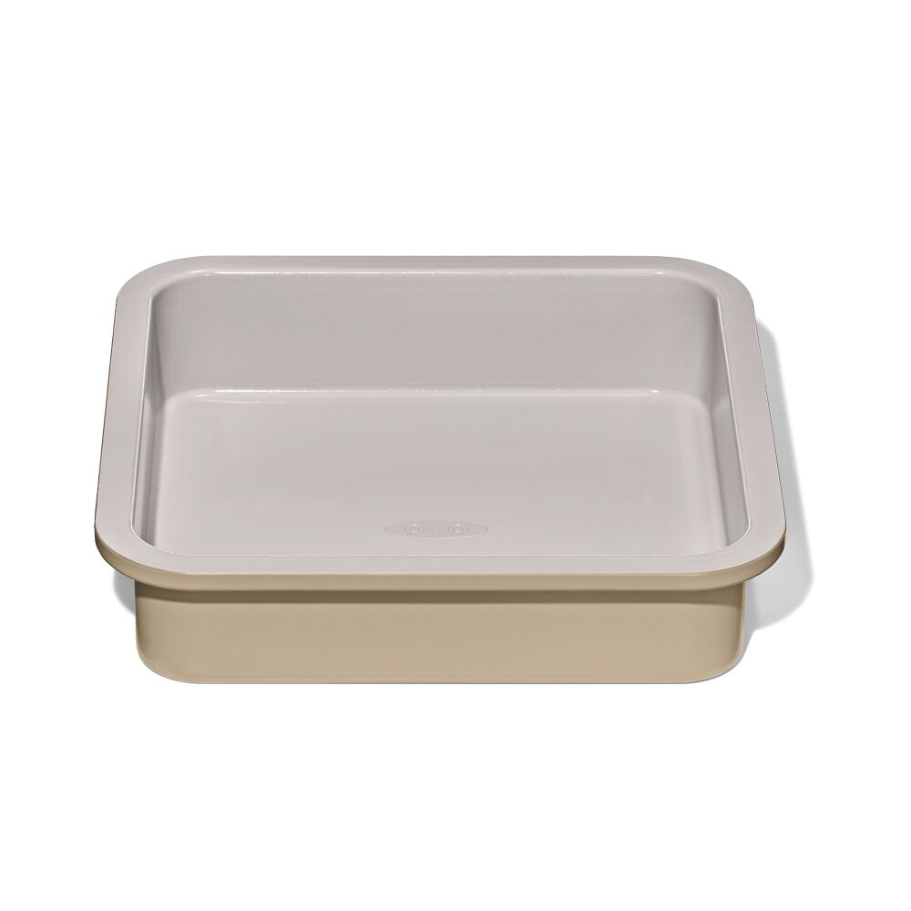 Non-Stick Pro Ceramic Coated Metal Bakeware 9” Square Cake Pan Q2