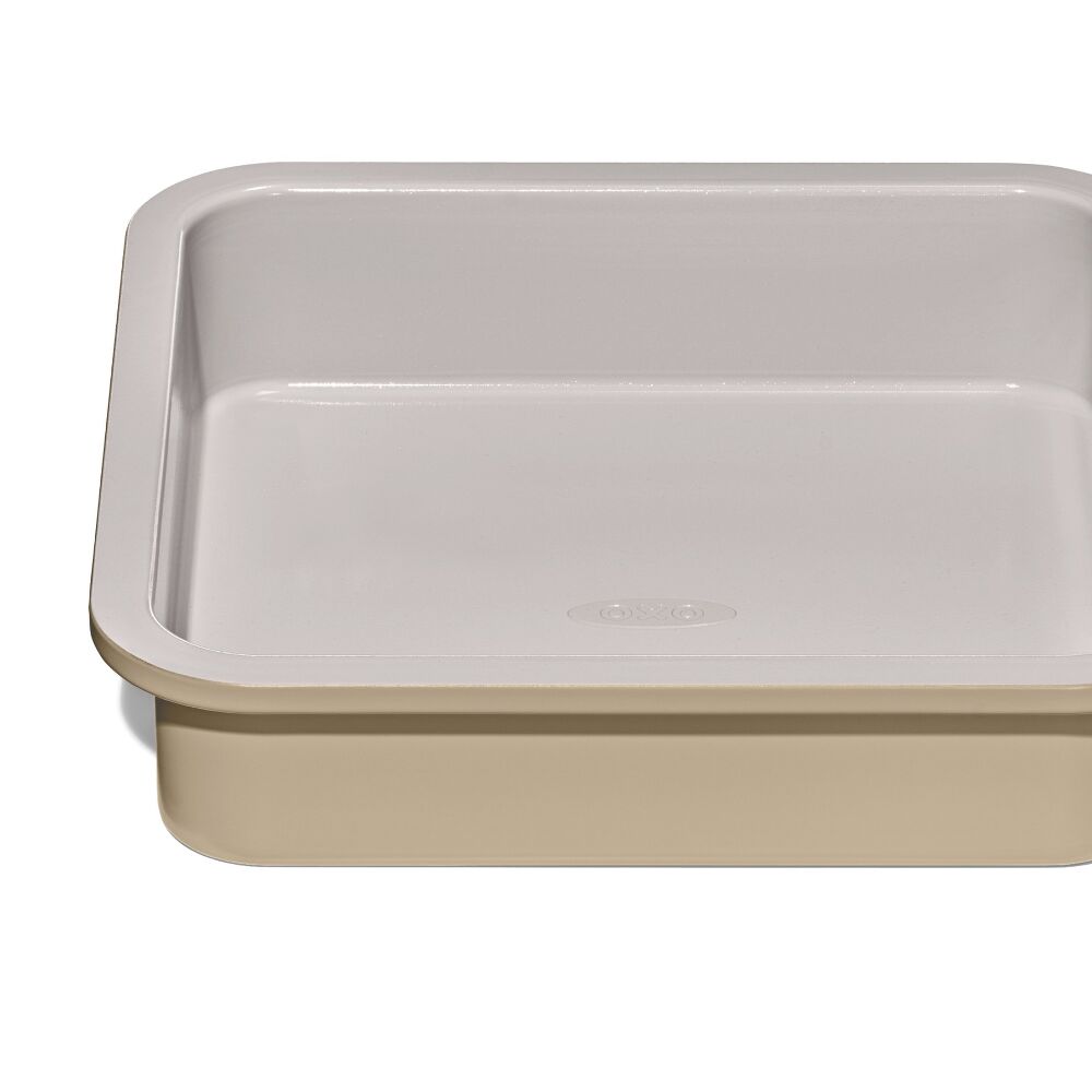 Non-Stick Pro Ceramic Coated Metal Bakeware 9” Square Cake Pan Q2