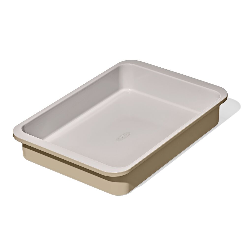 Non-Stick Pro Ceramic Coated Metal Bakeware 9" x 13" Cake Pan Q4