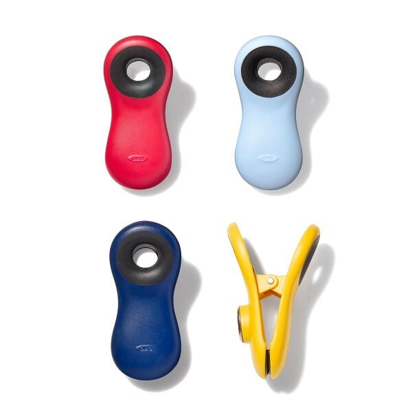 Magnetic All-Purpose Clips - 4-Pack - assorted colors V0