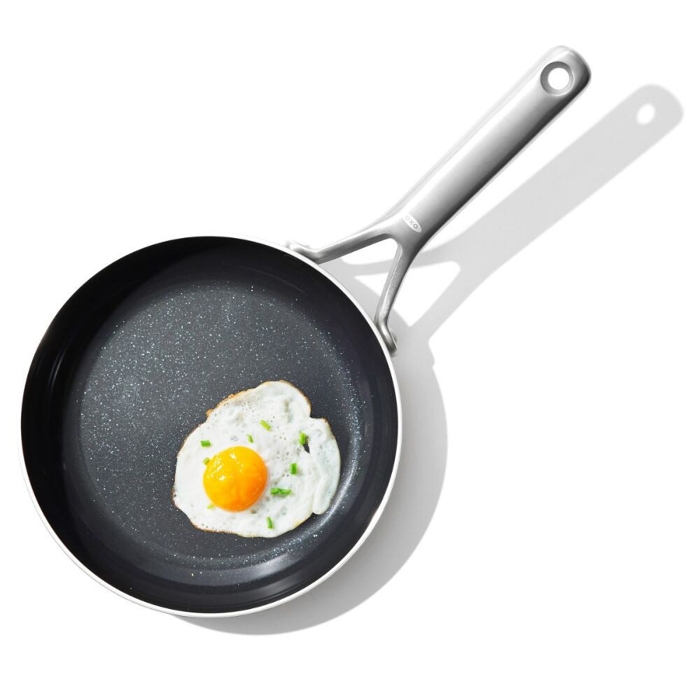 Stainless Steel Mira Series 8in Frypan - Ceramic U0