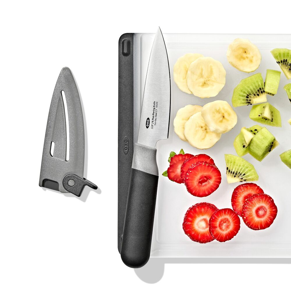 3.5 in Paring Knife with Locking Sheath R6