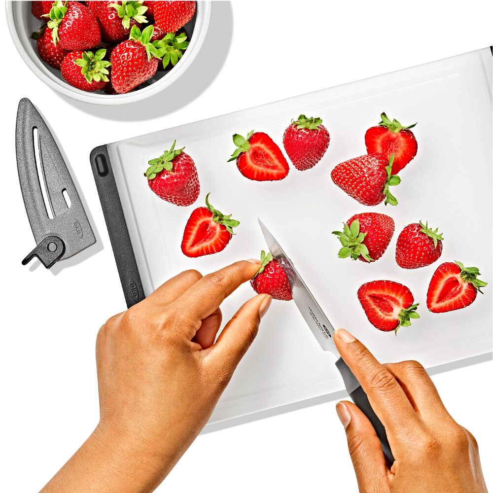 3.5 in Paring Knife with Locking Sheath R6