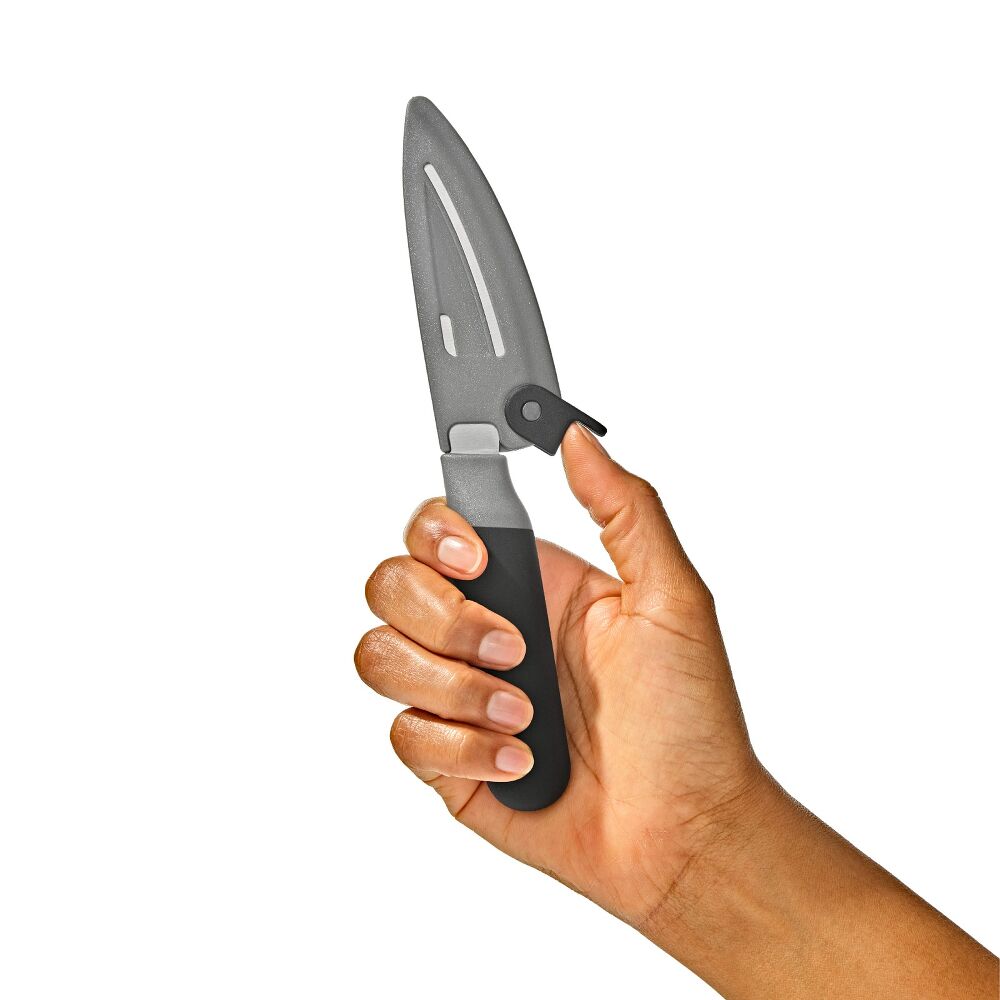 3.5 in Paring Knife with Locking Sheath R6