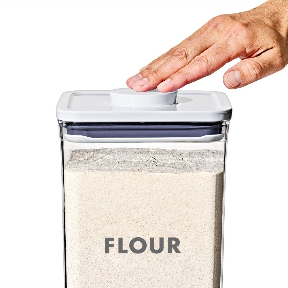 2-Piece Prelabeled POP Container Set with Scoop K5
