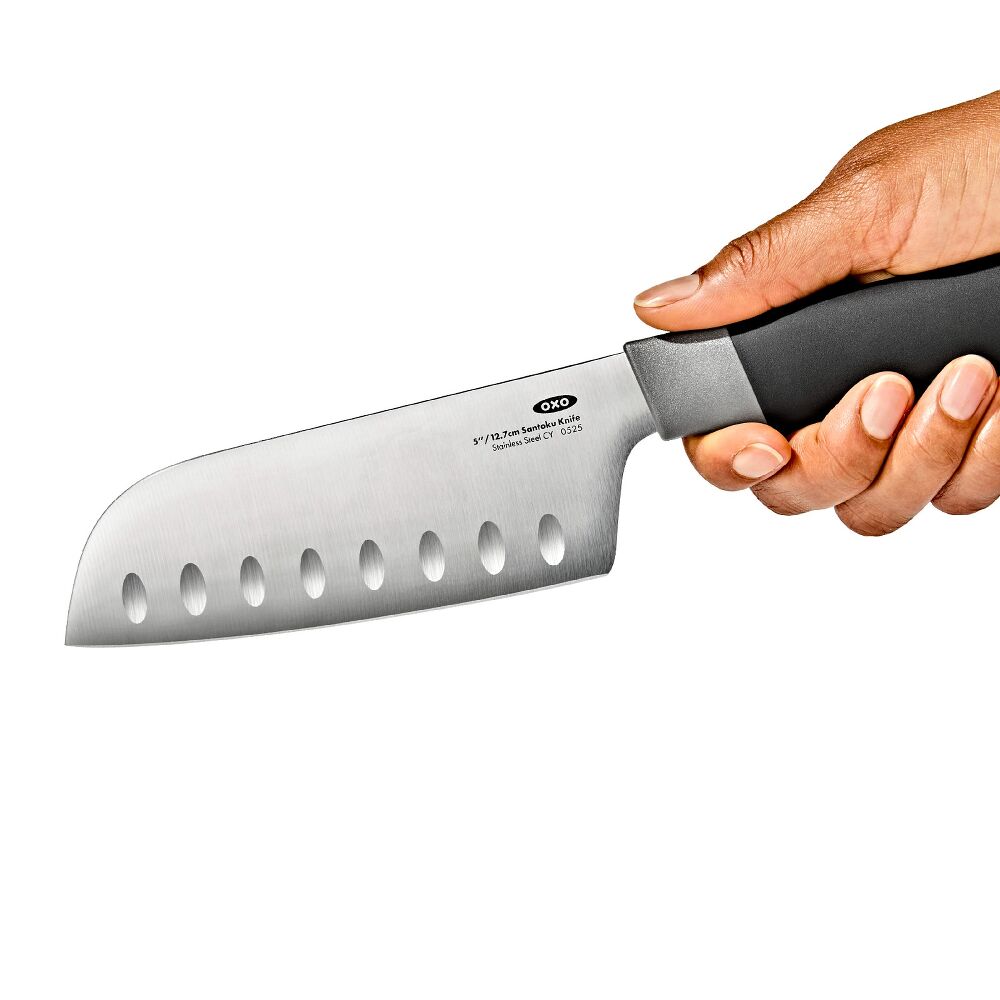 5 in Santoku Knife with Locking Sheath Q4