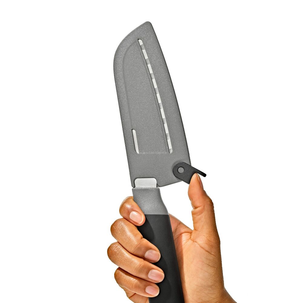 5 in Santoku Knife with Locking Sheath Q4