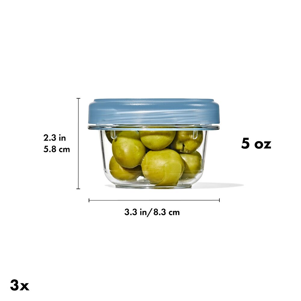 Twist & Stack Container (5 oz) – 3-Pack D8