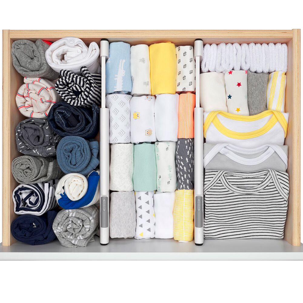 OXO TOT Expandable Dresser Drawer Divider - 4 Pack L1