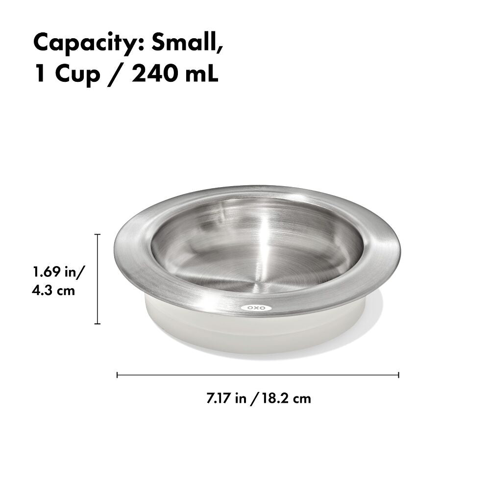 OXO Pet Nonslip Bowl - Small, 1 Cup / 240 mL T0