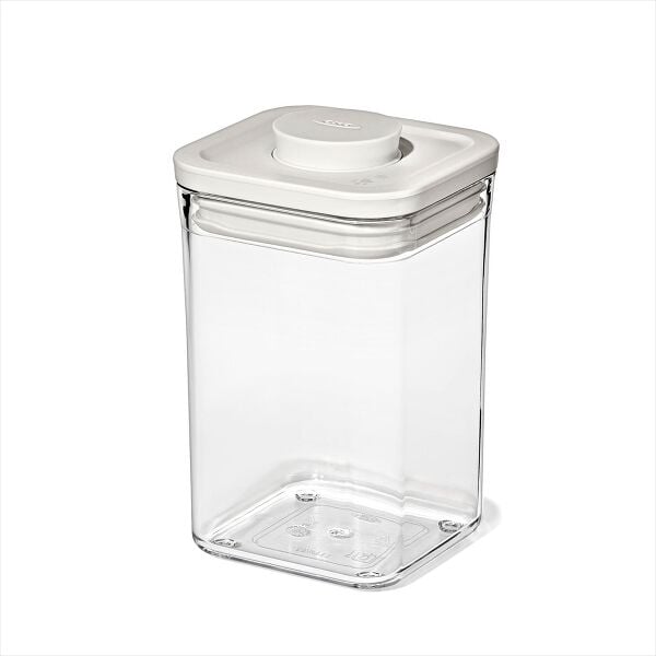 OXO Pet POP Container — Small Square Short — 1.1 Qt/1 L G8