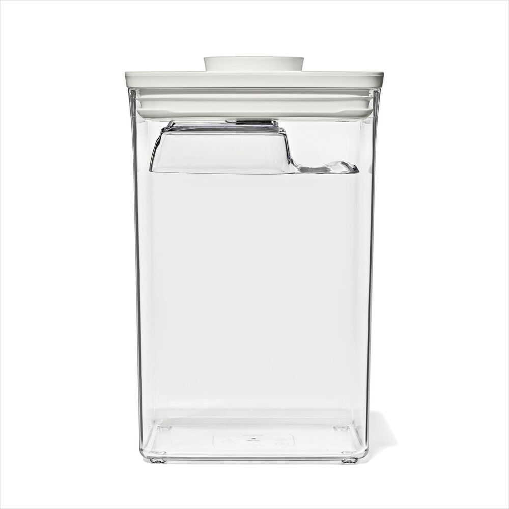 OXO Pet POP Container with Scoop — Big Square Medium — 4.4 Qt/4.2 L M3