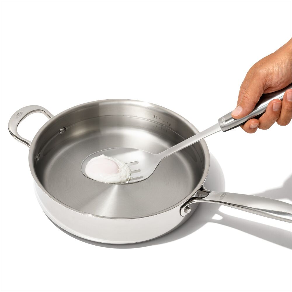 OXO Steel Slotted Cooking Spoon Z4