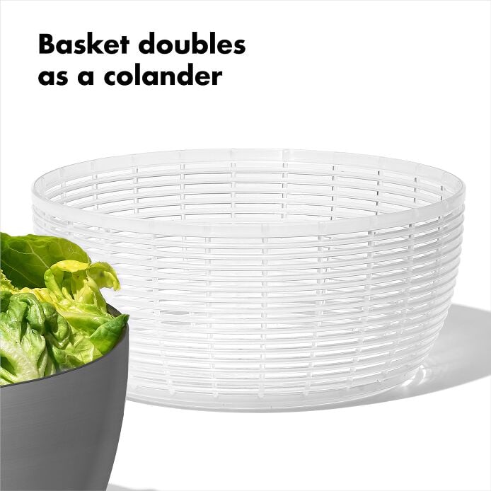 Steel Salad Spinner I4