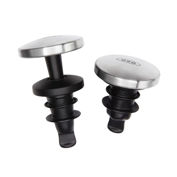 2-Piece Spillproof Wine Stopper J4