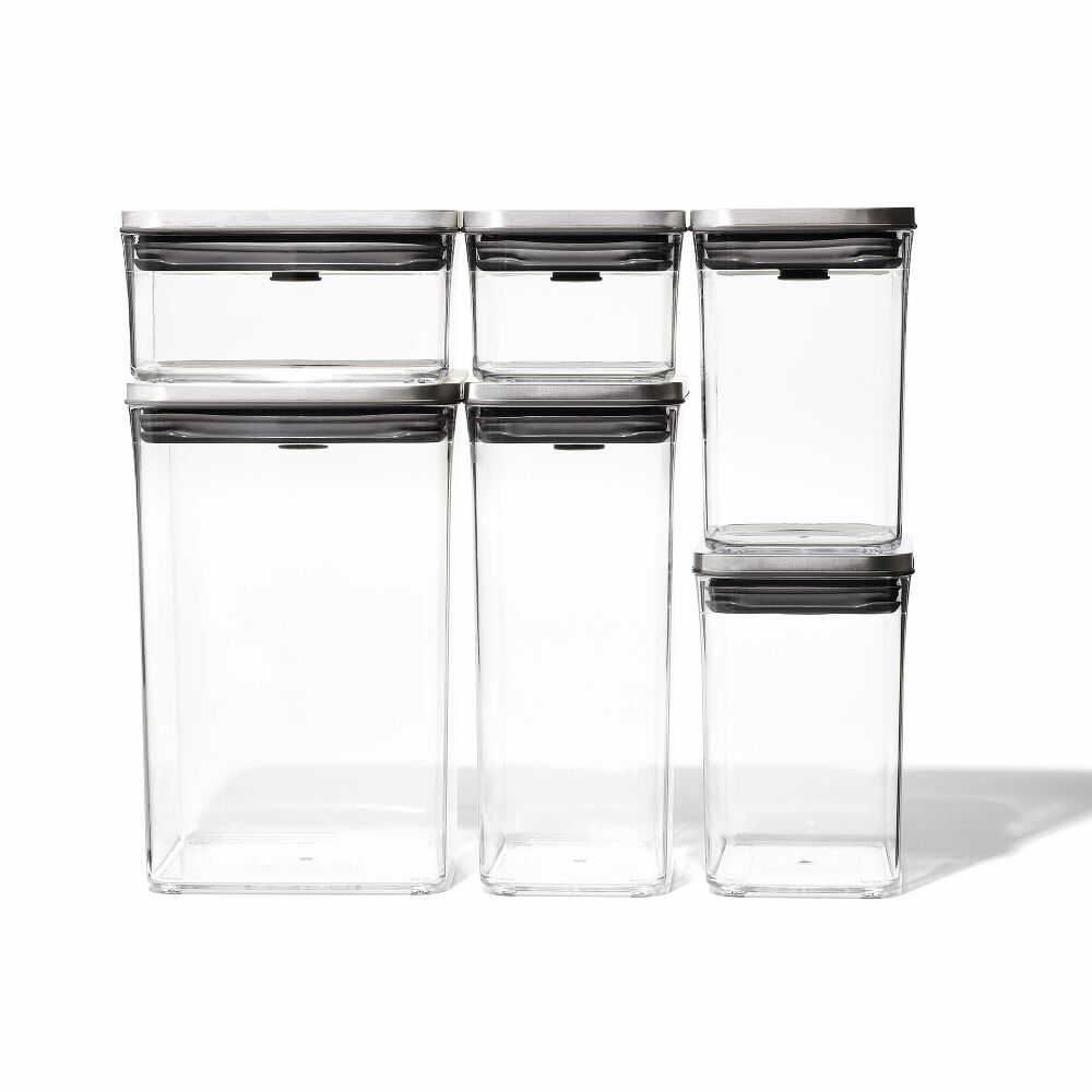 Steel 6-Piece POP Container Set O3