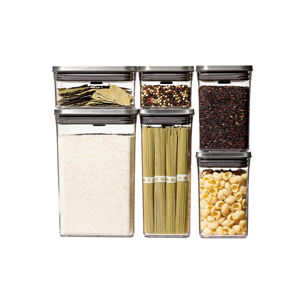 Steel 6-Piece POP Container Set O3