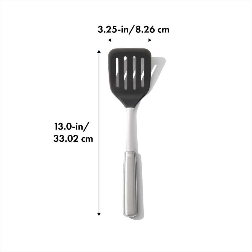 OXO Steel Silicone Flexible Turner G0