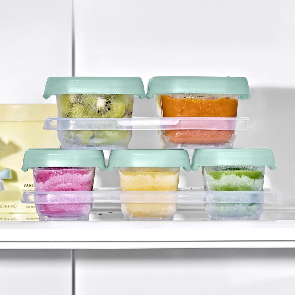 12-Piece Baby Blocks Food Storage Container Set - Opal V6