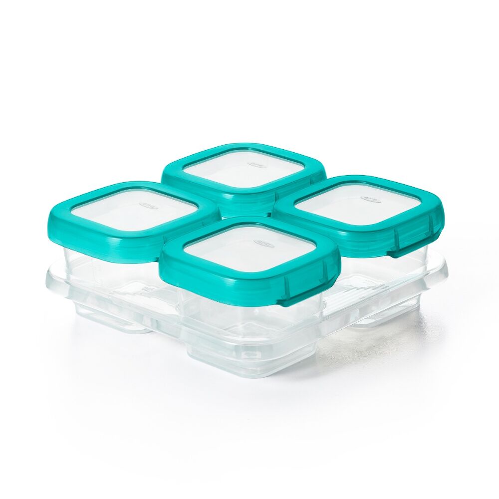 4 oz Baby Blocks™ Plastic Freezer Storage Containers O5