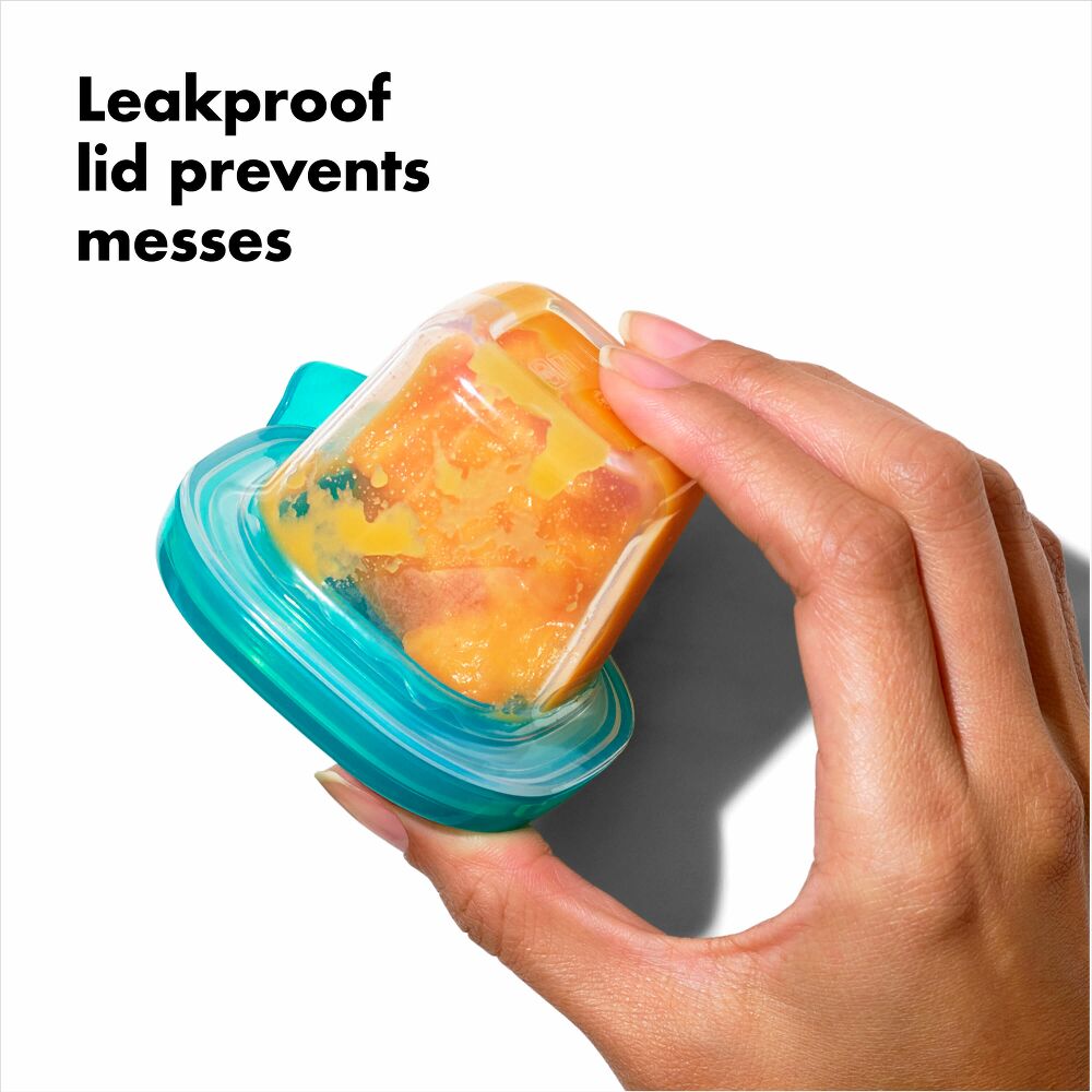 2 oz Baby Blocks™ Silicone Freezer Storage Containers C6