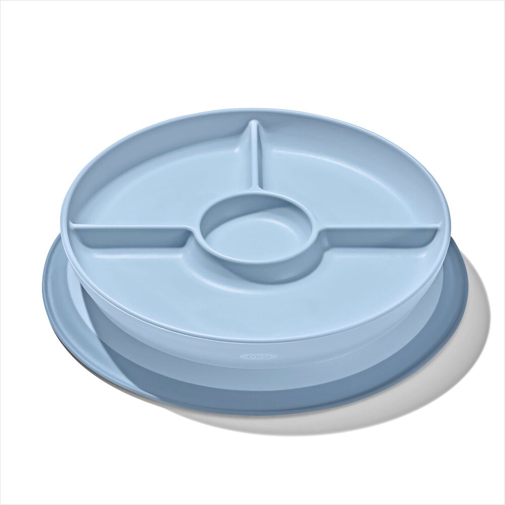 Stick & Stay Suction Divided Plate L6