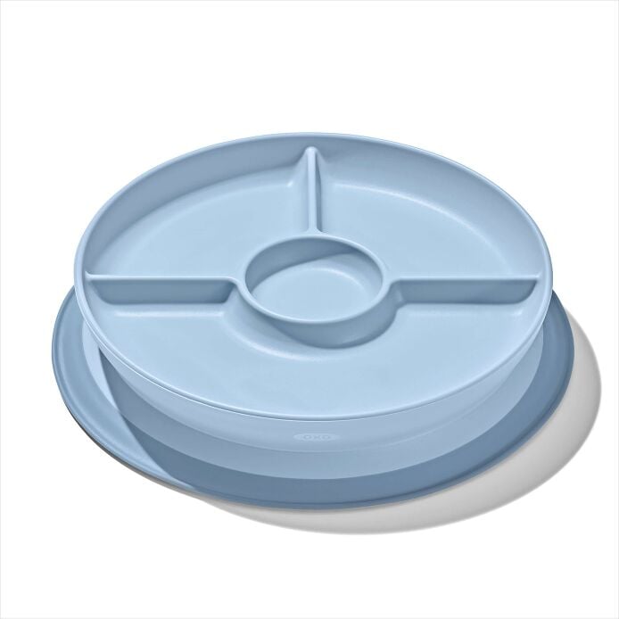Stick & Stay Suction Divided Plate L6