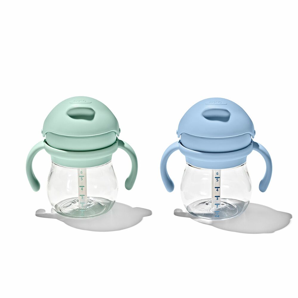Transitions 6 Oz Straw Cup with Handles Set L1