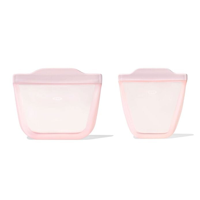 Tot Silicone Reusable Bag - 2-Piece Stand-Up Cup Set U9