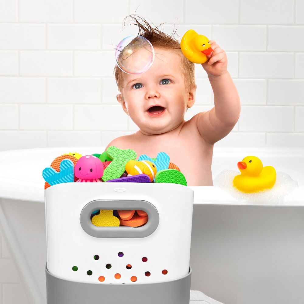 Stand Up Bath Toy Bin S9