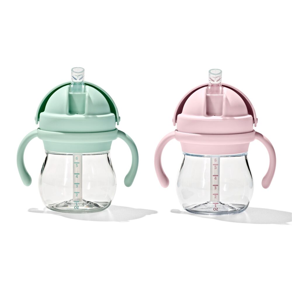 Transitions 6 Oz Straw Cup with Handles Set S4