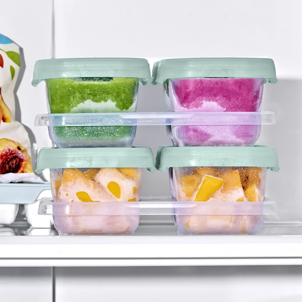 Baby Blocks Food Storage Containers (6 oz) - Opal K5