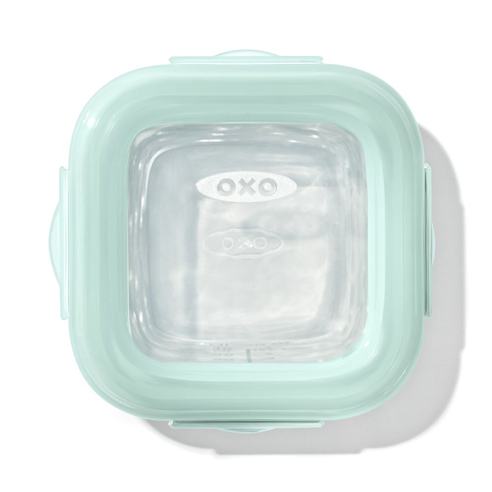Glass Baby Blocks Food Storage Containers (4 oz) - Opal I8