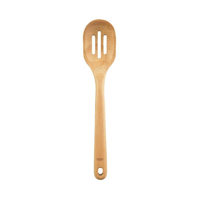 Wooden Slotted Spoon K9