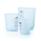 3 Piece Squeeze & Pour Silicone Measuring Cup Set B3
