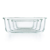 Smart Seal 3.5 Cup Glass Rectangle Container - Teal N7