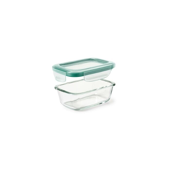 OXO Good Grips 1.6 Cup Smart Seal Glass Rectangle Container A9
