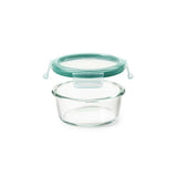 2 Cup Smart Seal Glass Round Container S4