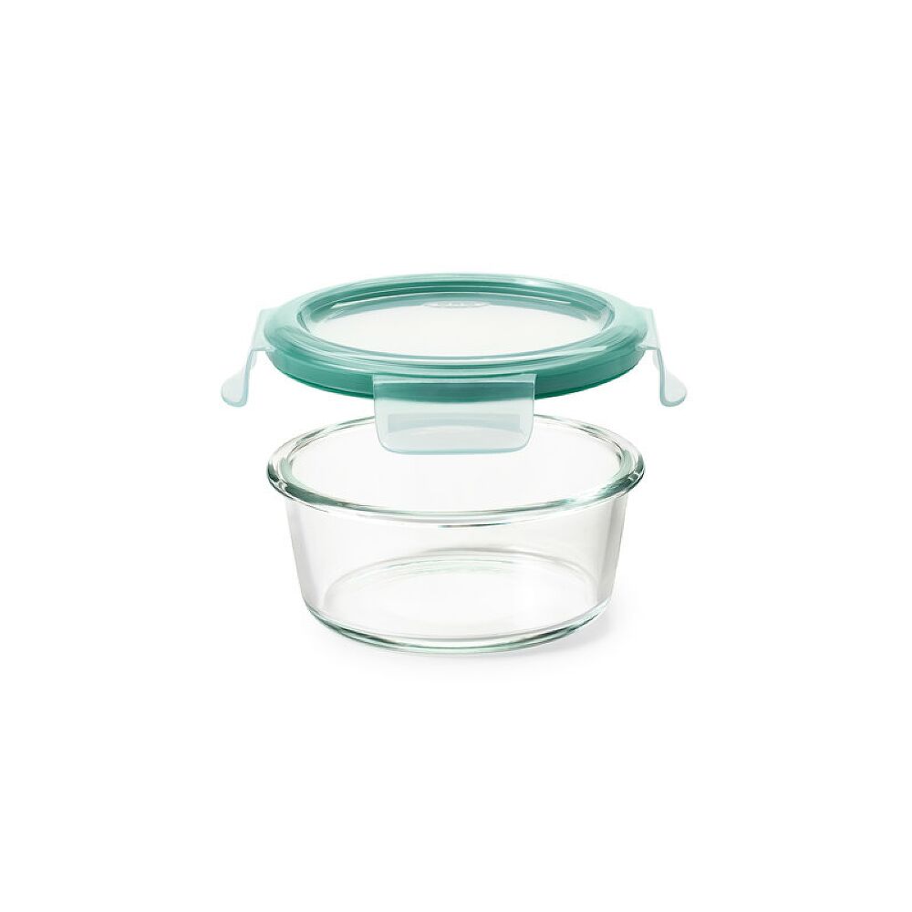 2 Cup Smart Seal Glass Round Container S4