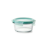 2 Cup Smart Seal Glass Round Container S4