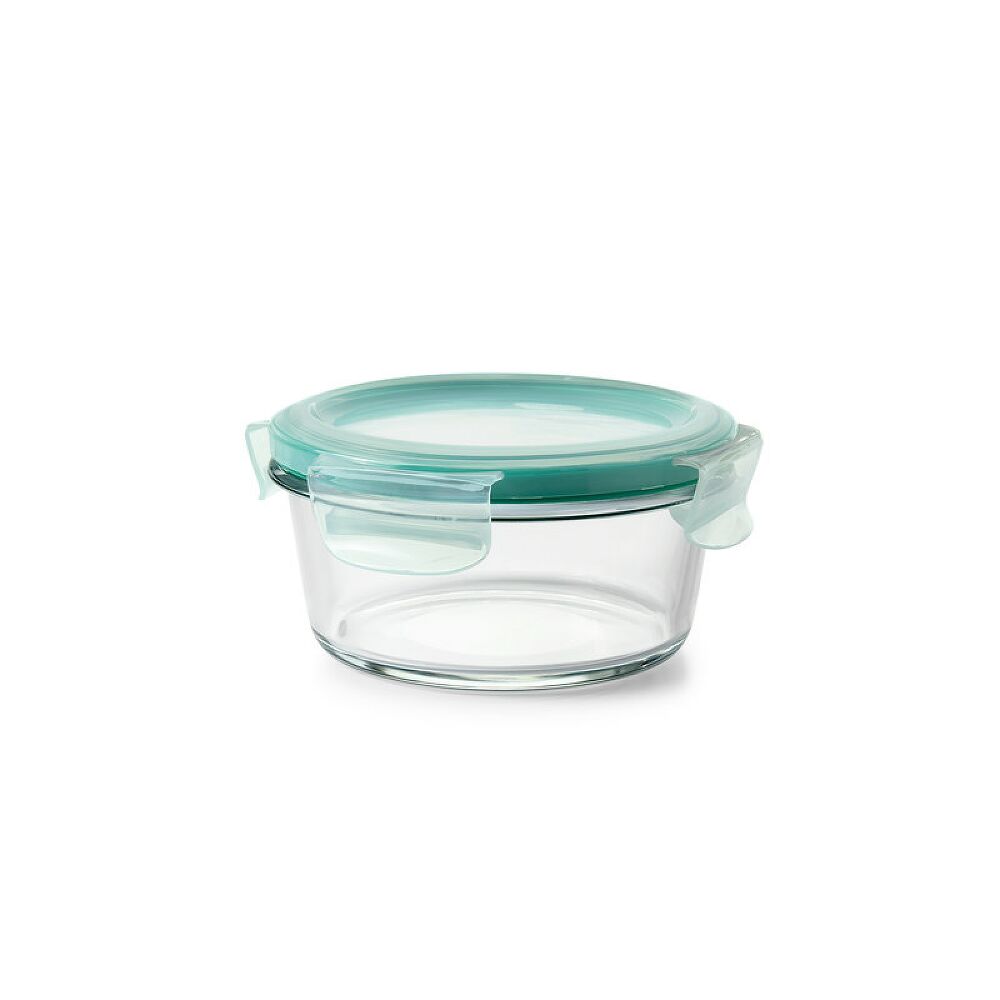 2 Cup Smart Seal Glass Round Container S4